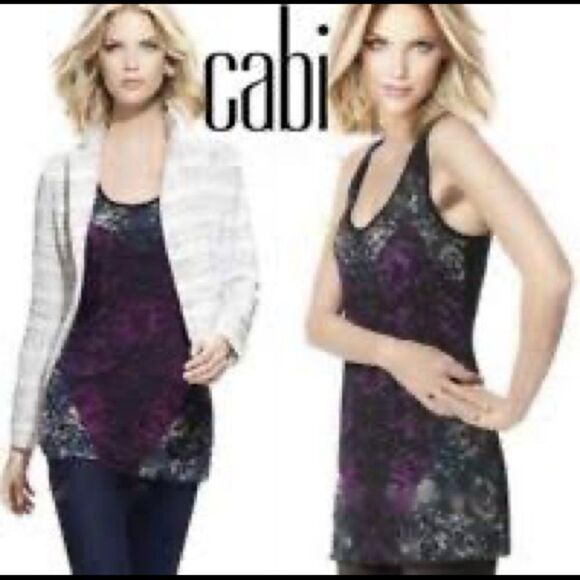 CAbi Heart of Love Yoga Racerback Tank Top - Picture 3 of 10